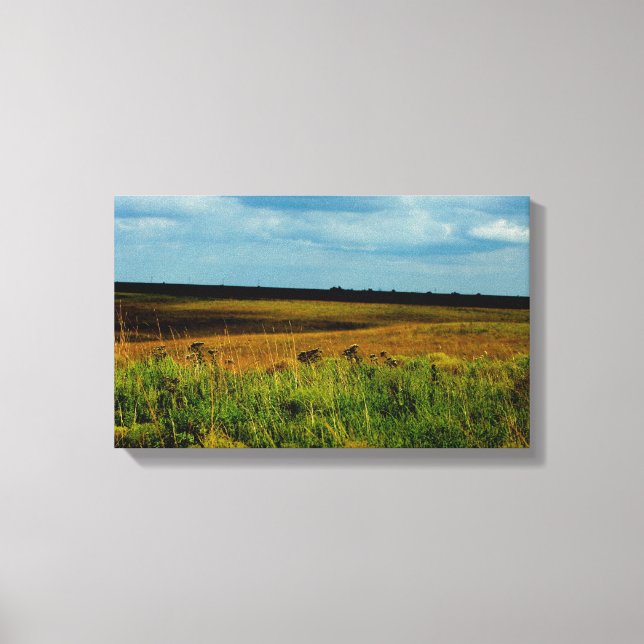 Flint Hills of Kansas canvas print (Front)