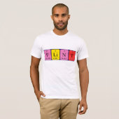 Flint periodic table name shirt (Front Full)