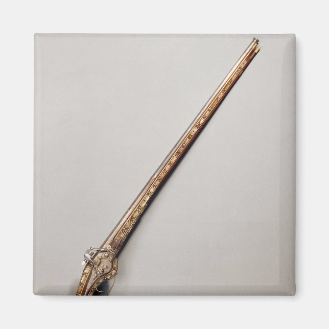 Flintlock rifle magnet (Front)