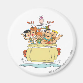 Flintstones Family Roadtrip Magnet