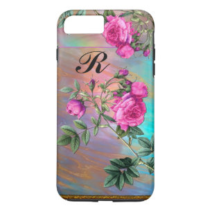 Flintz Rose   Monogram Plus iPhone 8 Plus/7 Plus Case