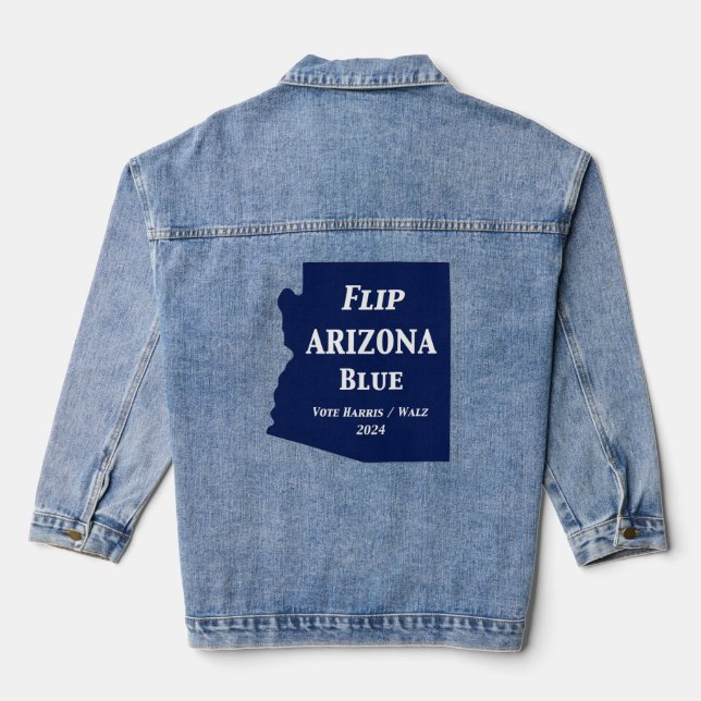 Flip Arizona Blue in 2024 Denim Jacket (Back)