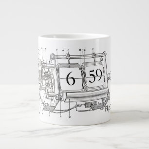 Flip Clock Fans Coffee Mug