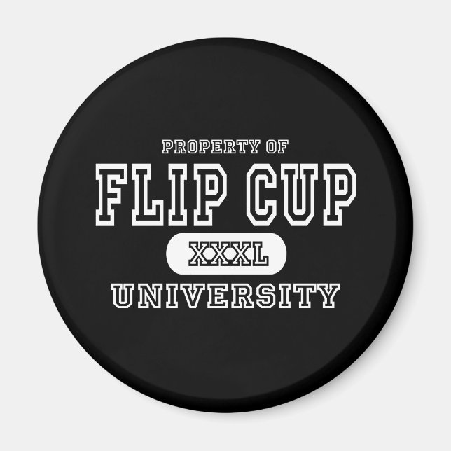 Flip Cup Dark Magnet (Front)