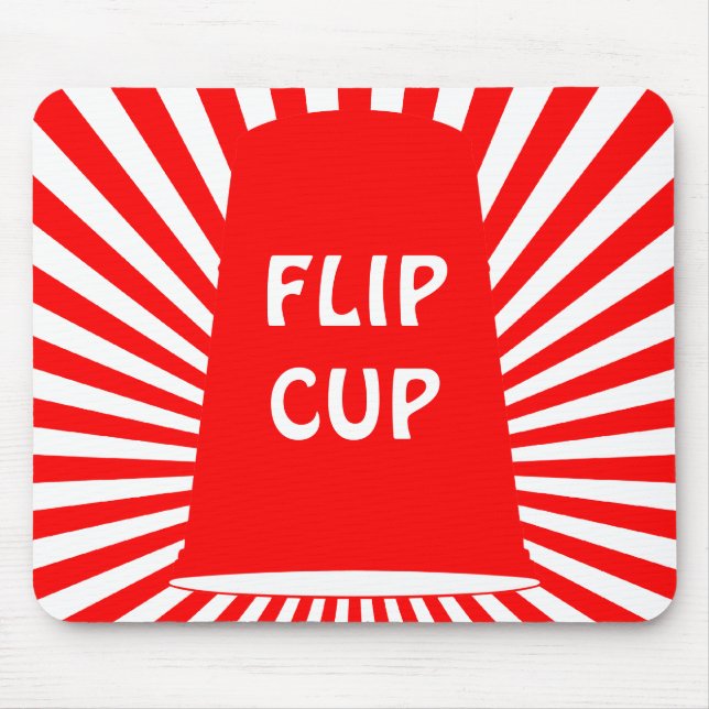 flip cup mouse mat (Front)