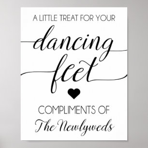 Flip Flip Wedding Favour Sign