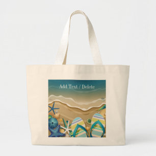 Flip Flop Beach Bag 1 - Tote - SRF