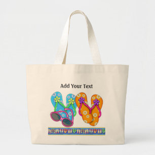 Flip Flop Beach Bag - Tote - SRF