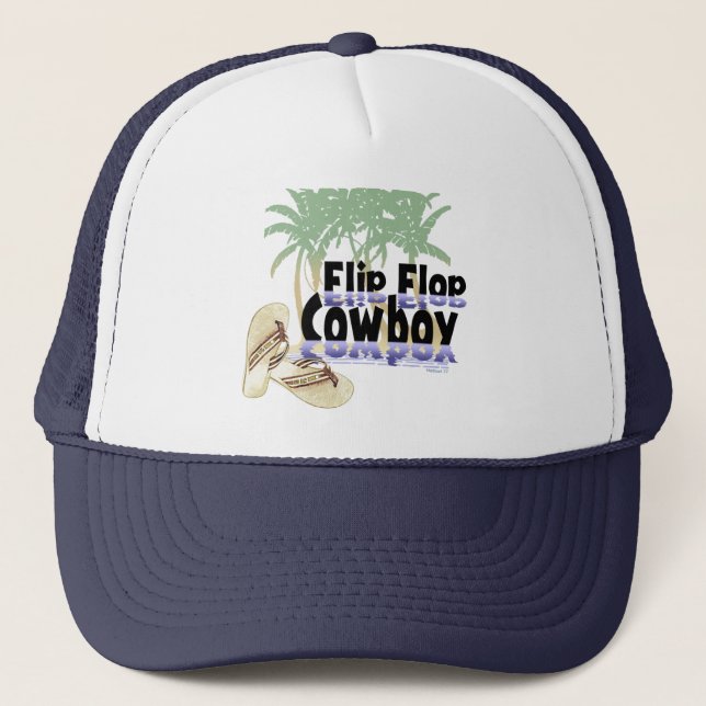 Flip Flop Cowboy Hat (Front)