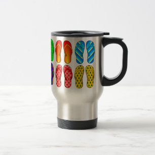 Flip-Flop Fun Travel Mug