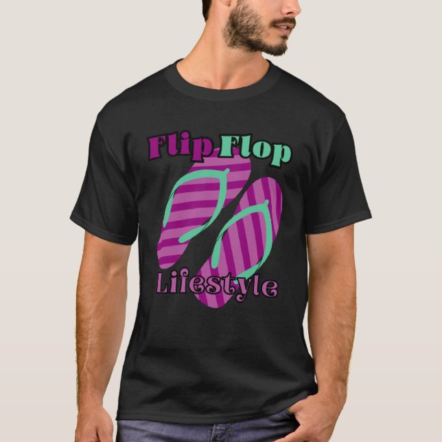 Flip Flop Lifestyle T-Shirt (Front)