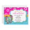 Flip Flop Luau Pool Party Birthday Invitations