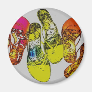 Flip Flop Magnet