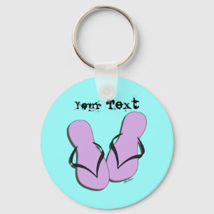 Flip Flop Parade Keychain