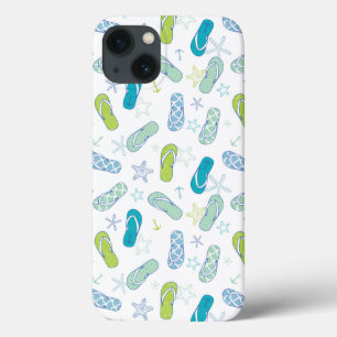 Flip Flop Pattern iPhone 13 Case