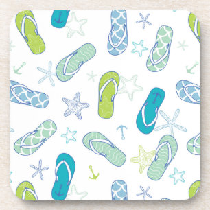 Flip Flop Pattern Coaster