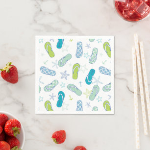 Flip Flop Pattern Napkin