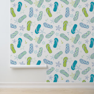 Flip Flop Pattern Wallpaper