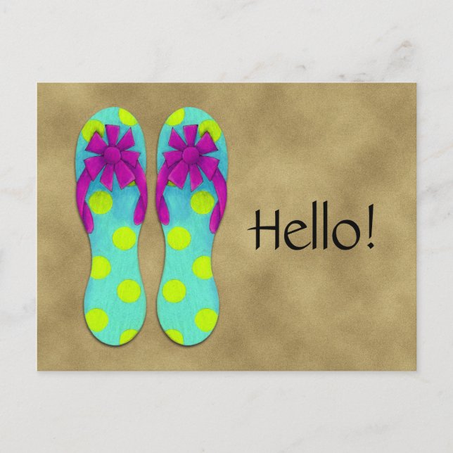 Flip Flop Postcard (Front)