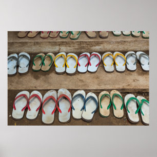 Flip Flop Sandles Poster