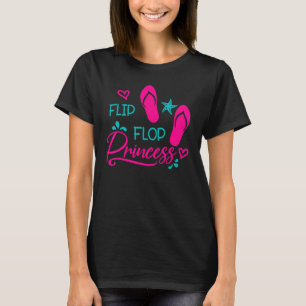 Flip Flop Summer Princess  Happy Summer Y'all 2022 T-Shirt