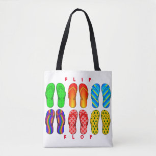 Flip Flop Tote Bag