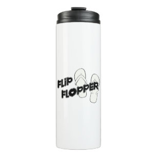 Flip Flopper Aluminium Water Bottle