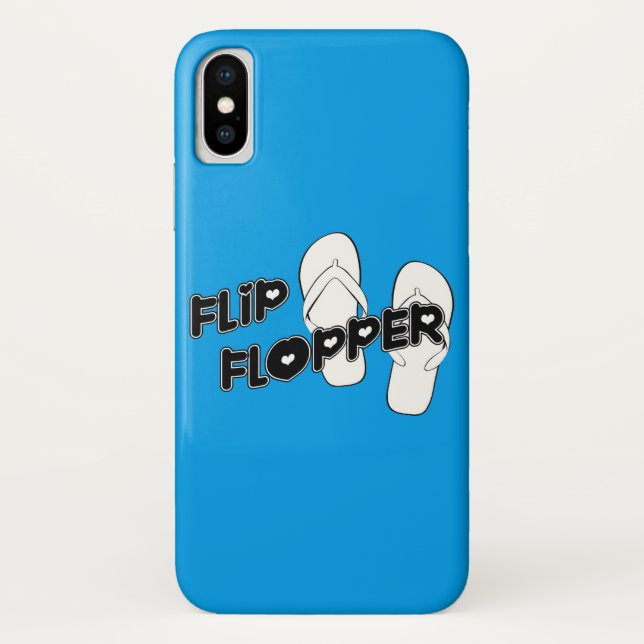 Flip Flopper Case-Mate iPhone Case (Back)