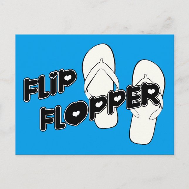 Flip Flopper Postcard (Front)