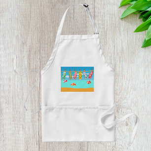 Flip Flops At The Beach Standard Apron