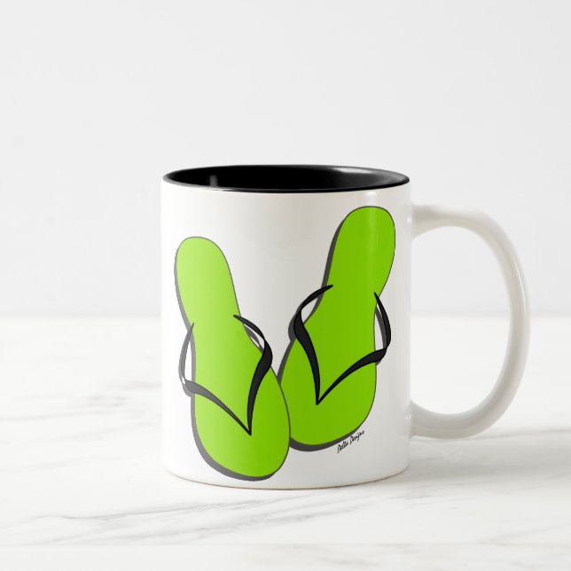 Flip Flops Beach Mug (Right)