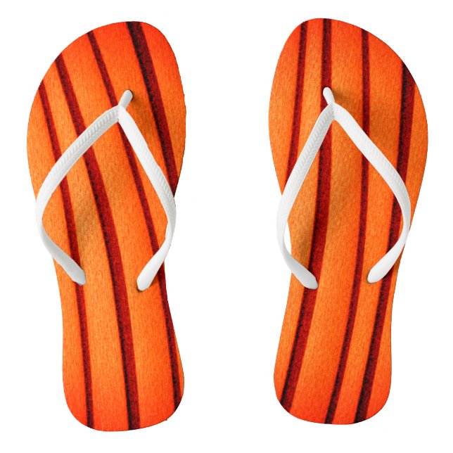 Flip Flops Burnt Rustic Orange (Footbed)