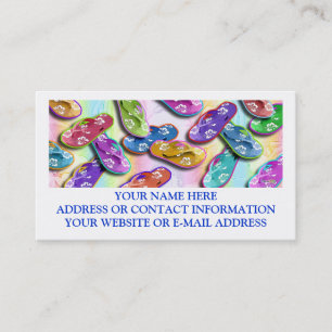 FLIP FLOPS Business Cards