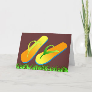 Flip Flops Card