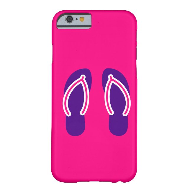 Flip Flops Case-Mate iPhone Case (Back)