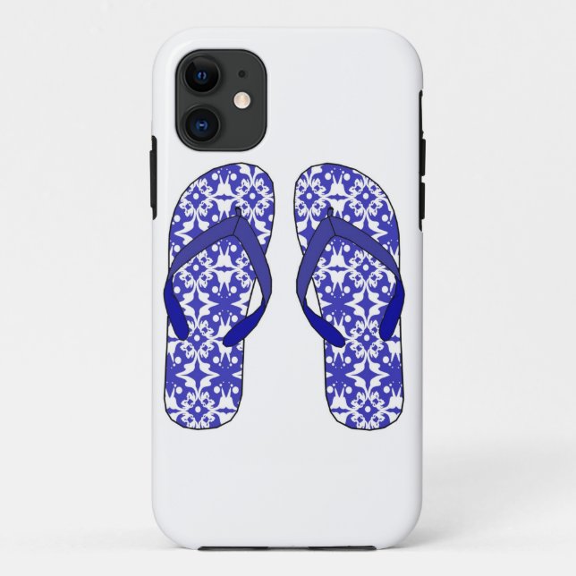 Flip Flops Case-Mate iPhone Case (Back)