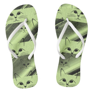 Flip Flops Cat