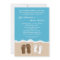 Flip Flops Couple's Bridal Shower Invitation