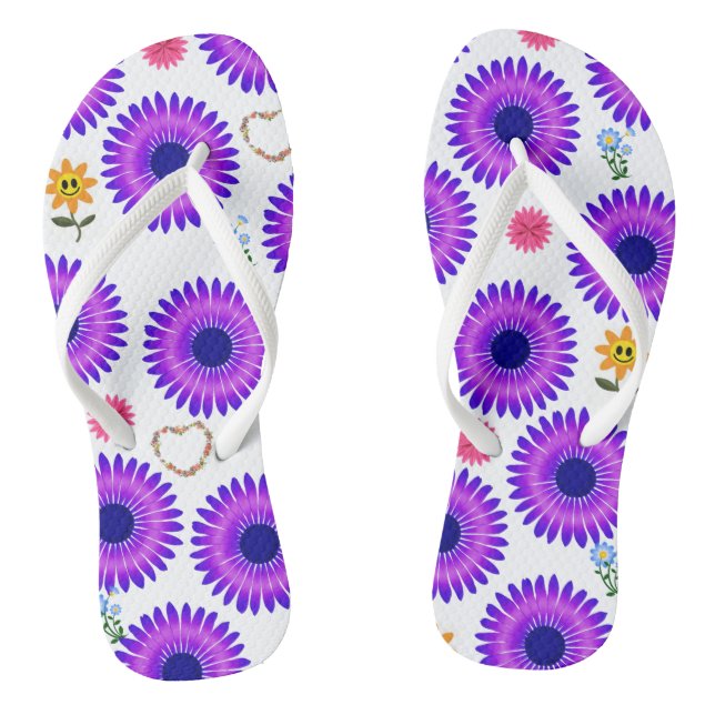 Flip Flops Floral (Footbed)