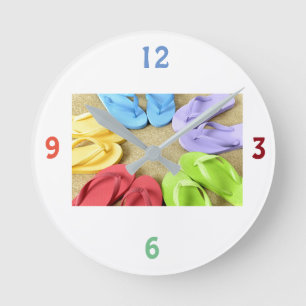 ***FLIP FLOPS GALORE*** CLOCK