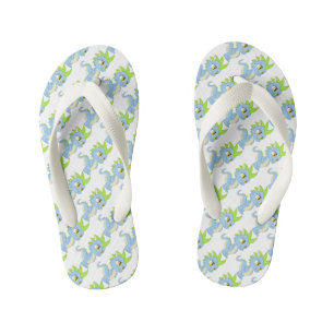Flip Flops, Kids/Cute Dragons Kid's Flip Flops