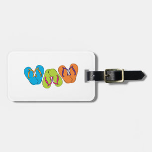 Flip Flops Luggage Tag