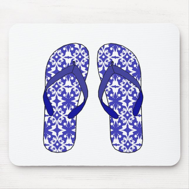 Flip Flops Mouse Mat (Front)