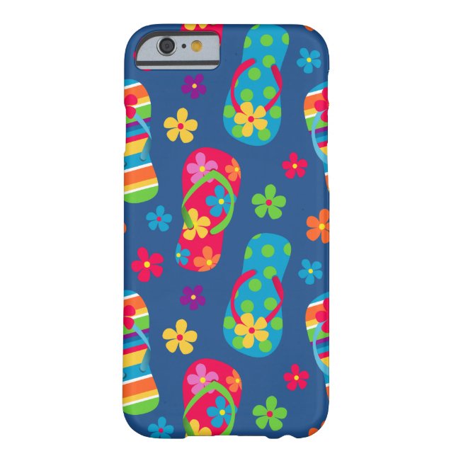 Flip Flops Pattern Case-Mate iPhone Case (Back)