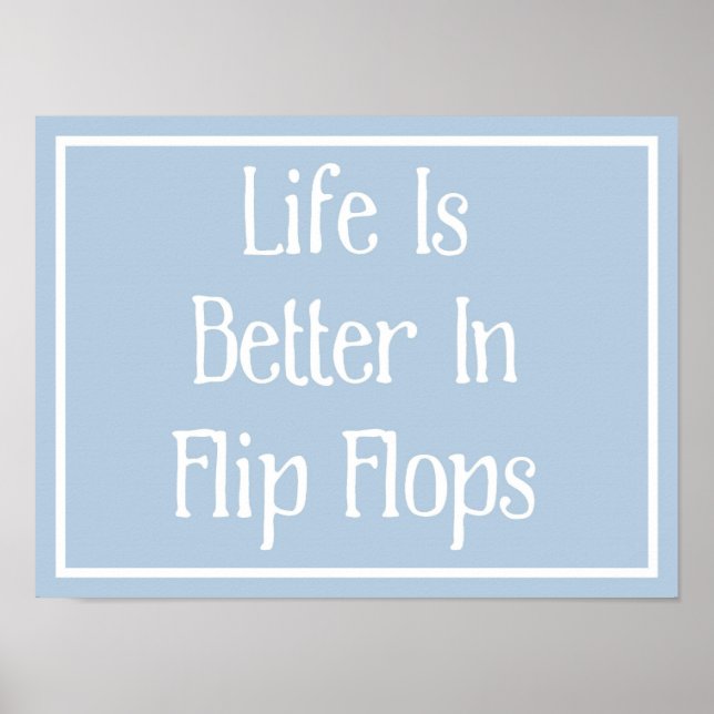 Flip Flops Poster (Front)