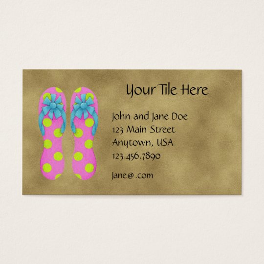Flip Flops Profile Card