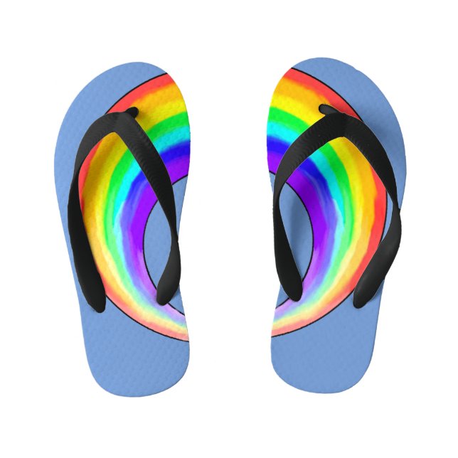 flip flops _ rainbow boy (Footbed)