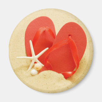 Flip-Flops Round Magnet