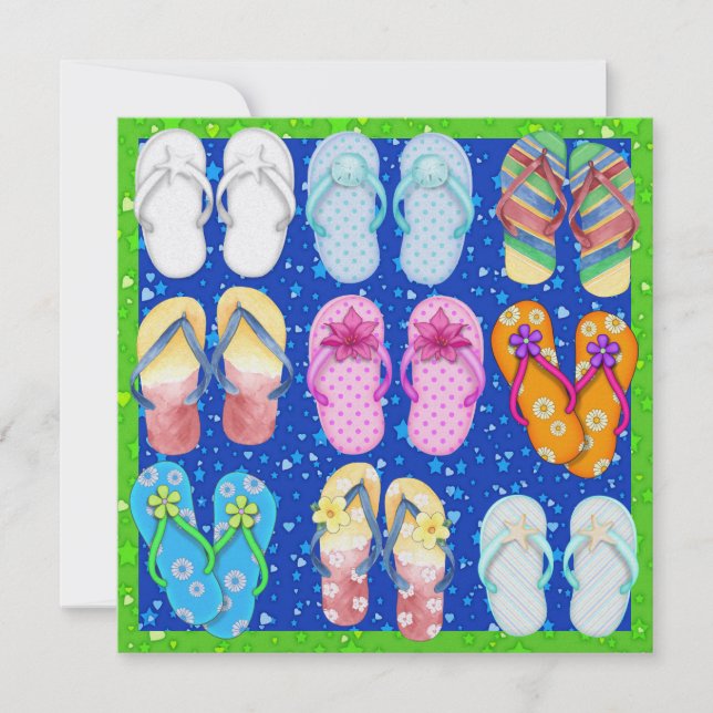 Flip Flops - SRF Invitation (Front)