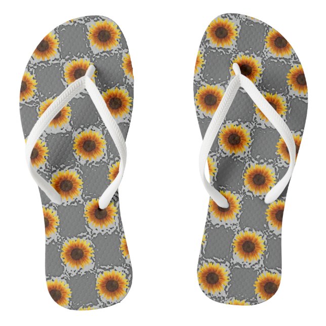 Flip Flops Sunflower (Footbed)